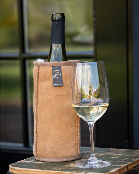 Kywie - The Wool Wine Cooler - White & Rosé Wine - Camel