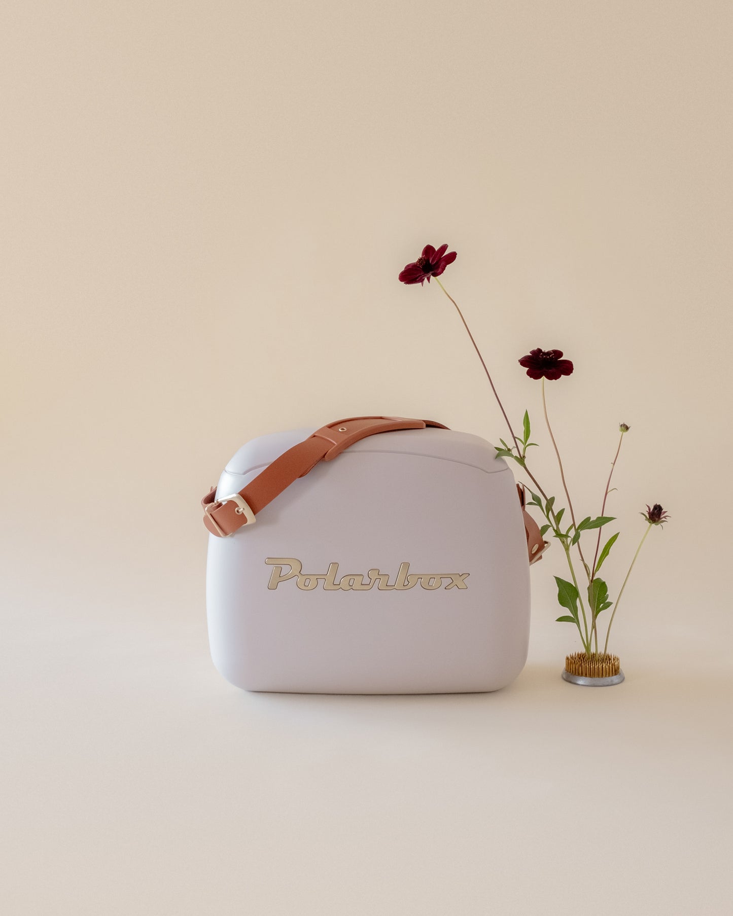 PolarBox - The Retro Cooling Box - 6L, Pearl Gold