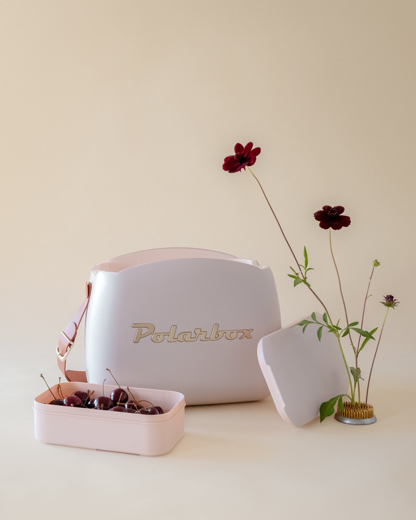 PolarBox - The Retro Cooling Box - 6L, Pearl Gold