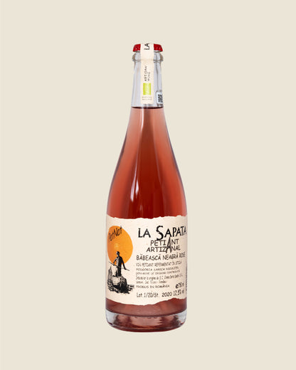 2022 Pet Nat Rosé, Babeasca Neagra, Crama La Sapata