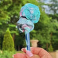 Pointer Wine Glass - Blue Jade S